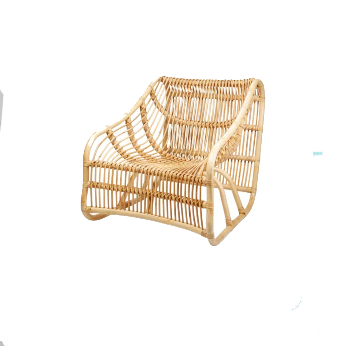 Handmade bamboo club chair