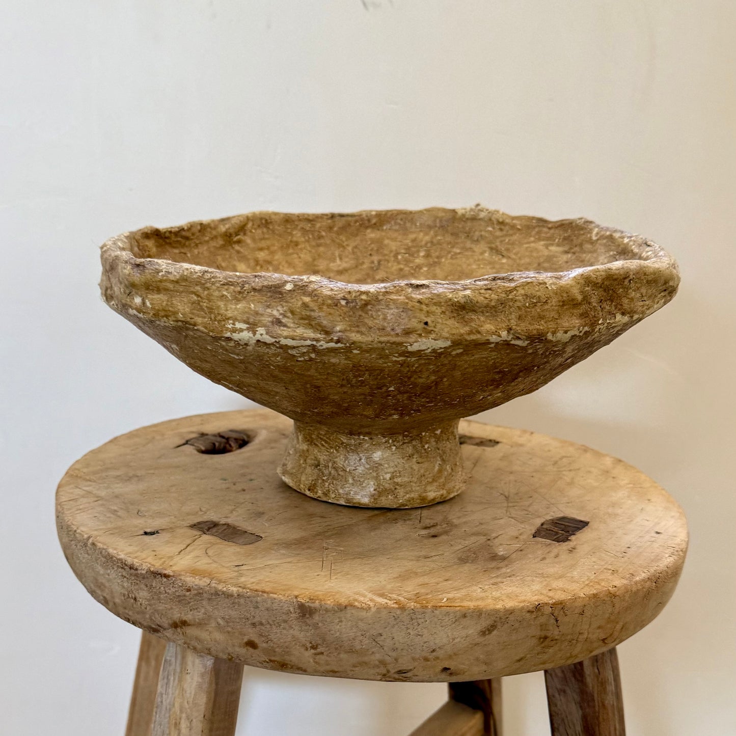 Paper mache’ bowls