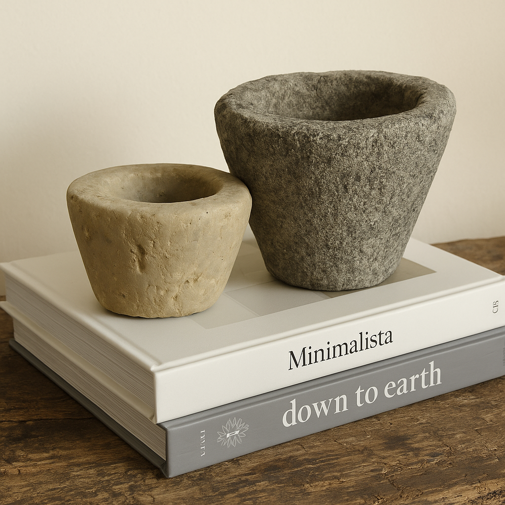 Mortar Bowl Lite Natural gray