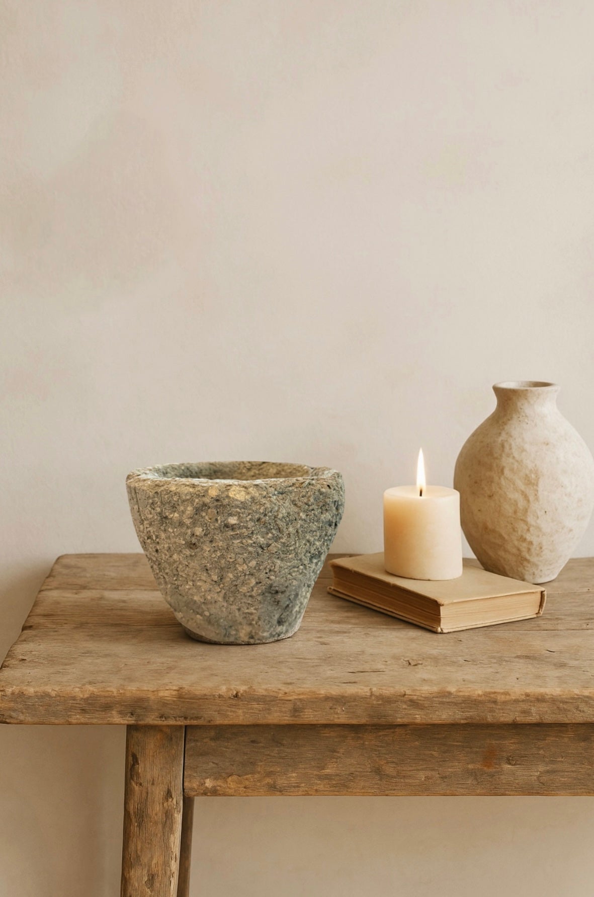 Mortar Bowl Lite Natural gray