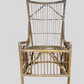 Bamboo high-back dining chair