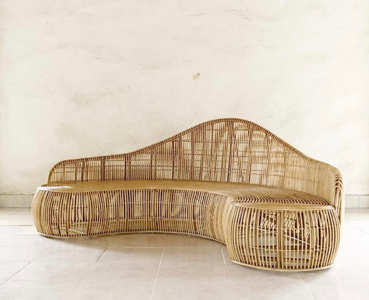 Bamboo sofa