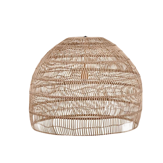 Rattan Dome Pendant Light