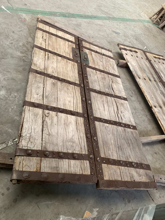 Antique double doors