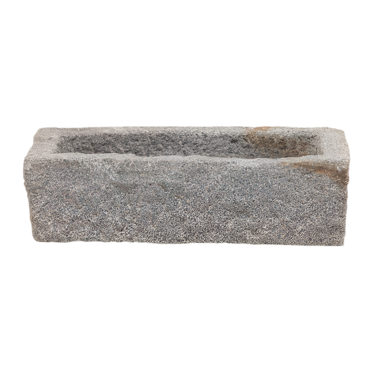 Stone mortar trough